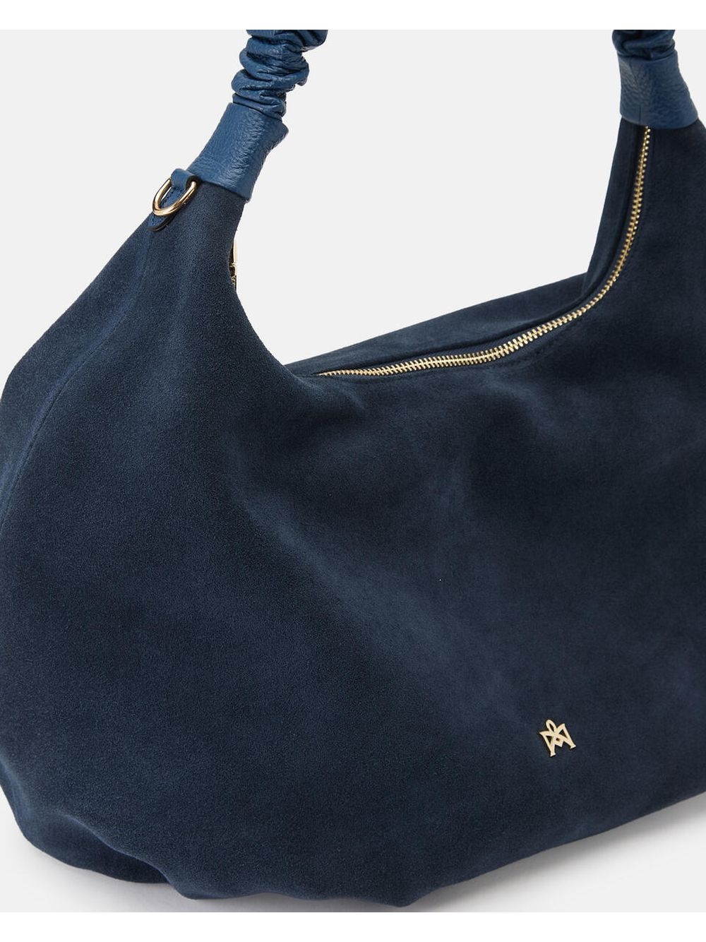 Borsa Cuoieria Fiorentina HOBO CHOP MEDIUM Donna - Blu