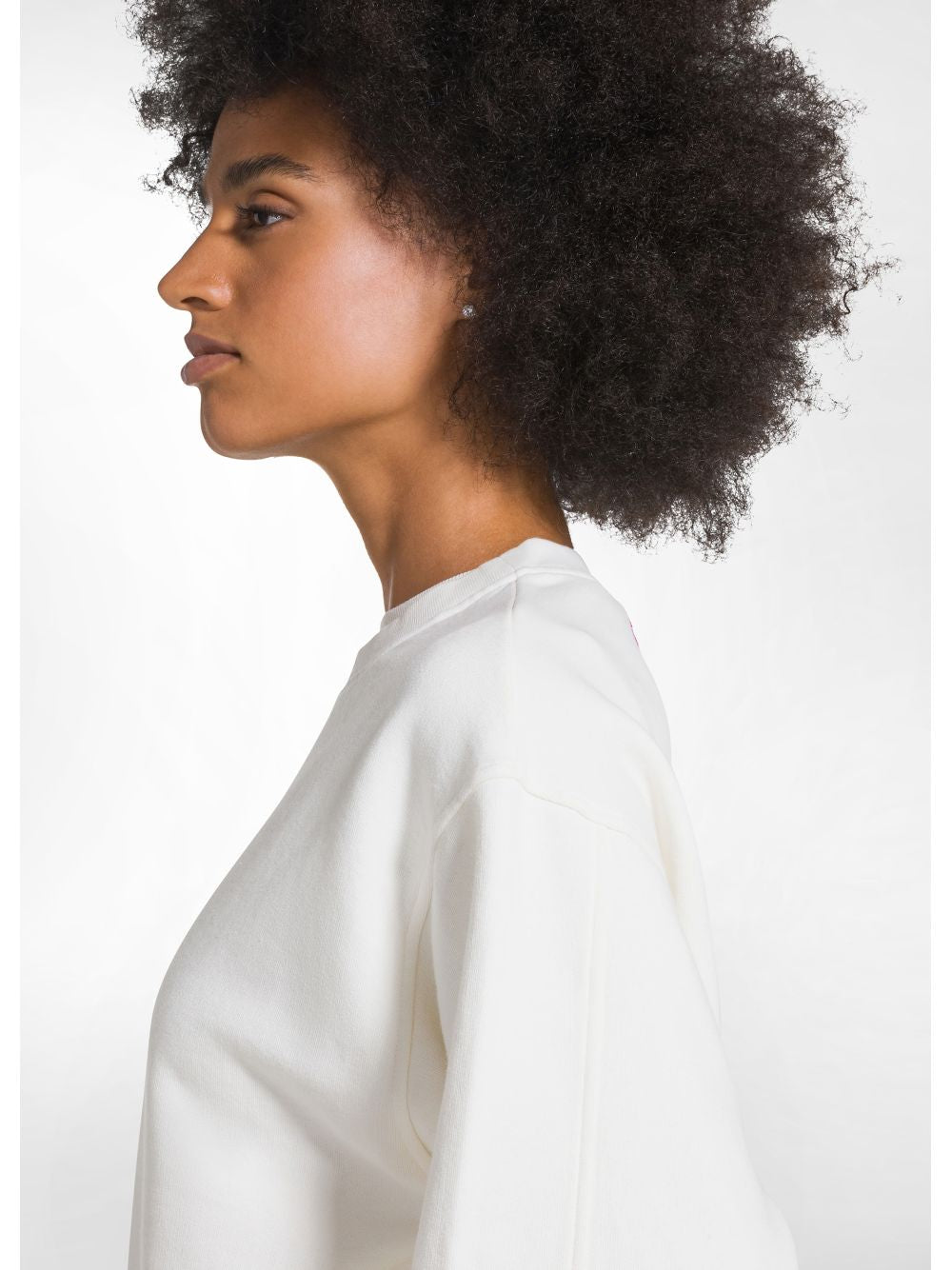 Felpa Deha ROUND NECK SWEATSHIRT Donna - Bianco