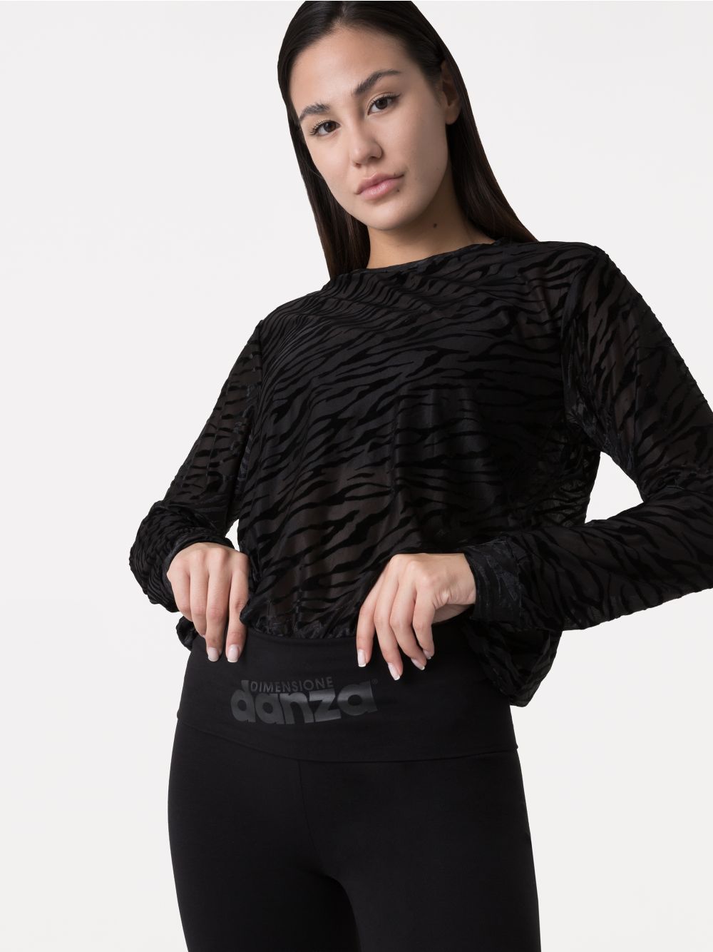 Pantalone Dimensione Danza Donna - Nero
