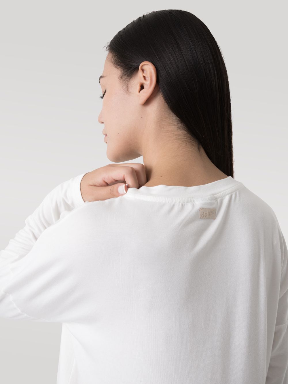 T-shirt Dimensione Danza l/s Donna - Bianco