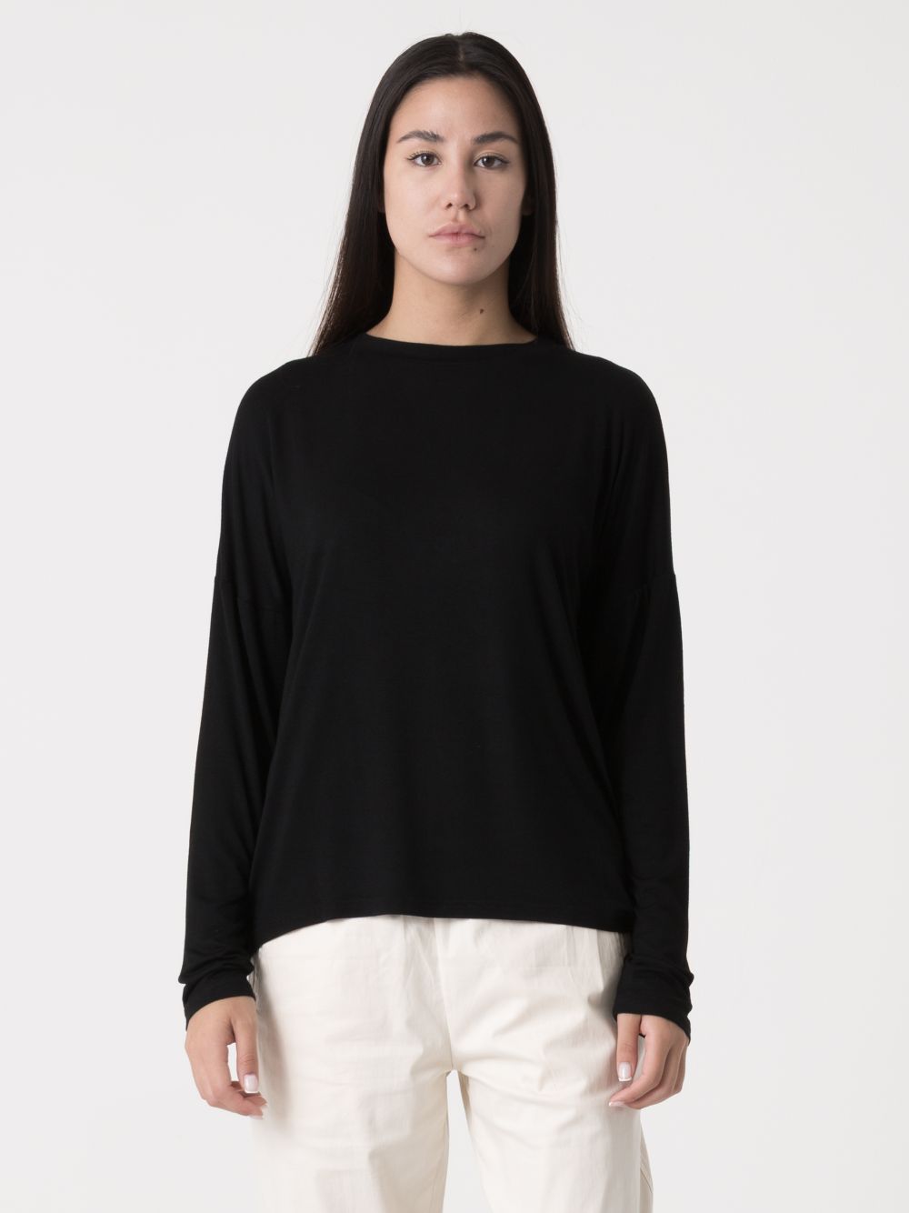 T-shirt Dimensione Danza l/s Donna - Nero