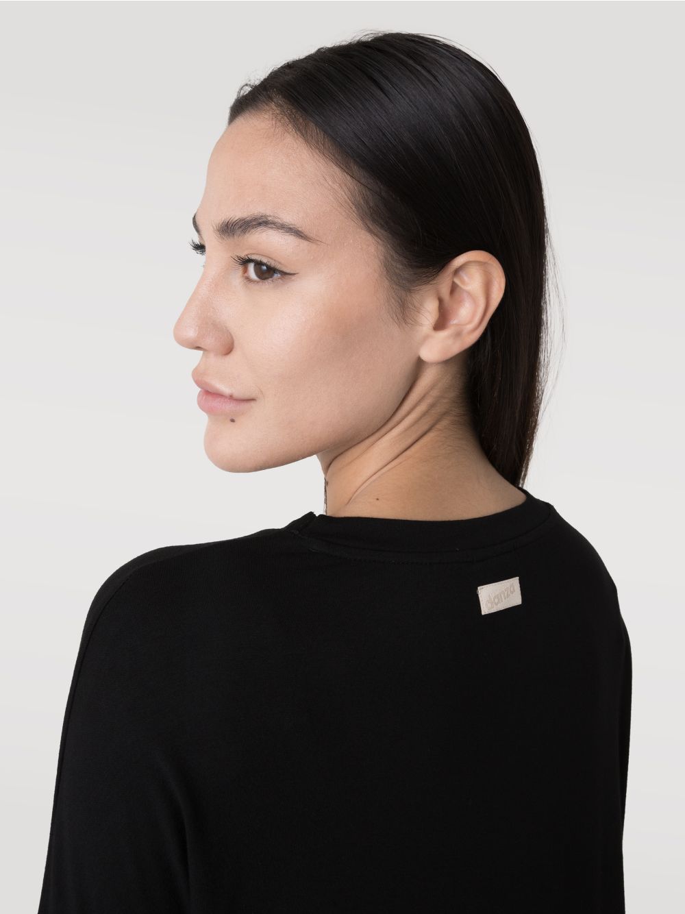 T-shirt Dimensione Danza l/s Donna - Nero