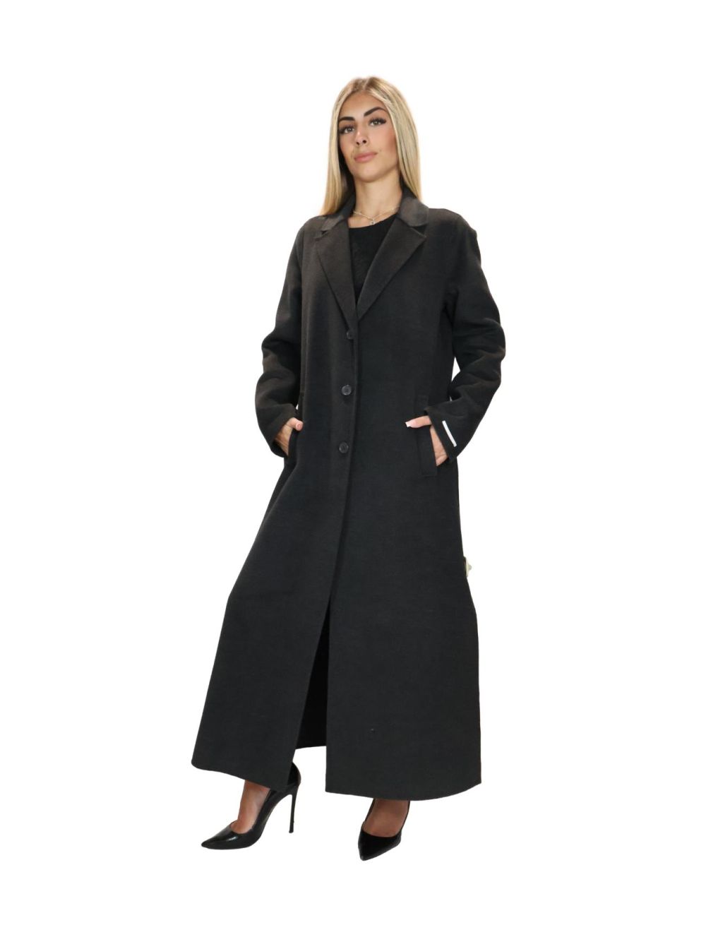 Cappotto Emme Marella ACCIUGA Donna - Grigio