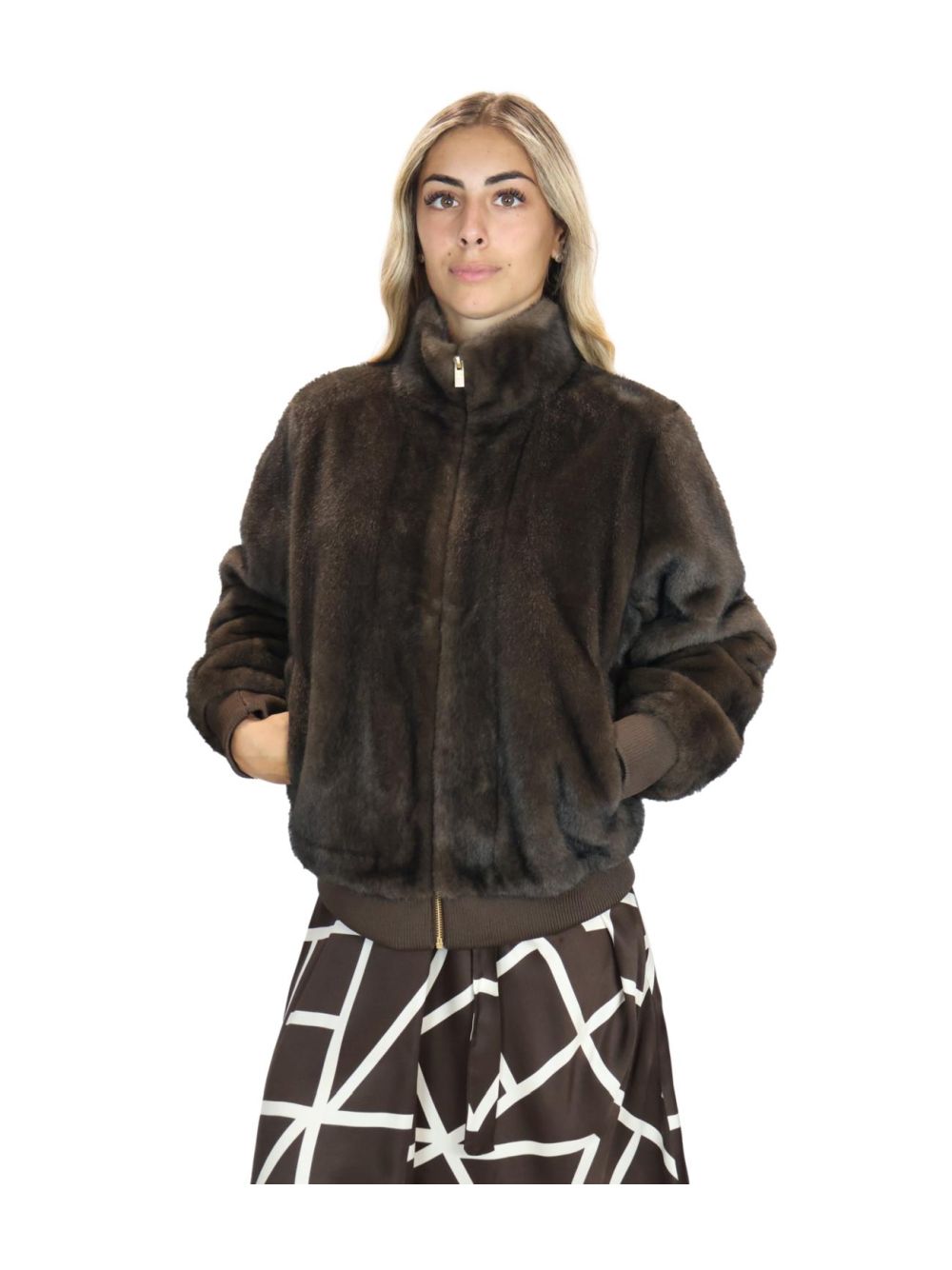Giubbotto Emme Marella PATIO Donna - Avorio