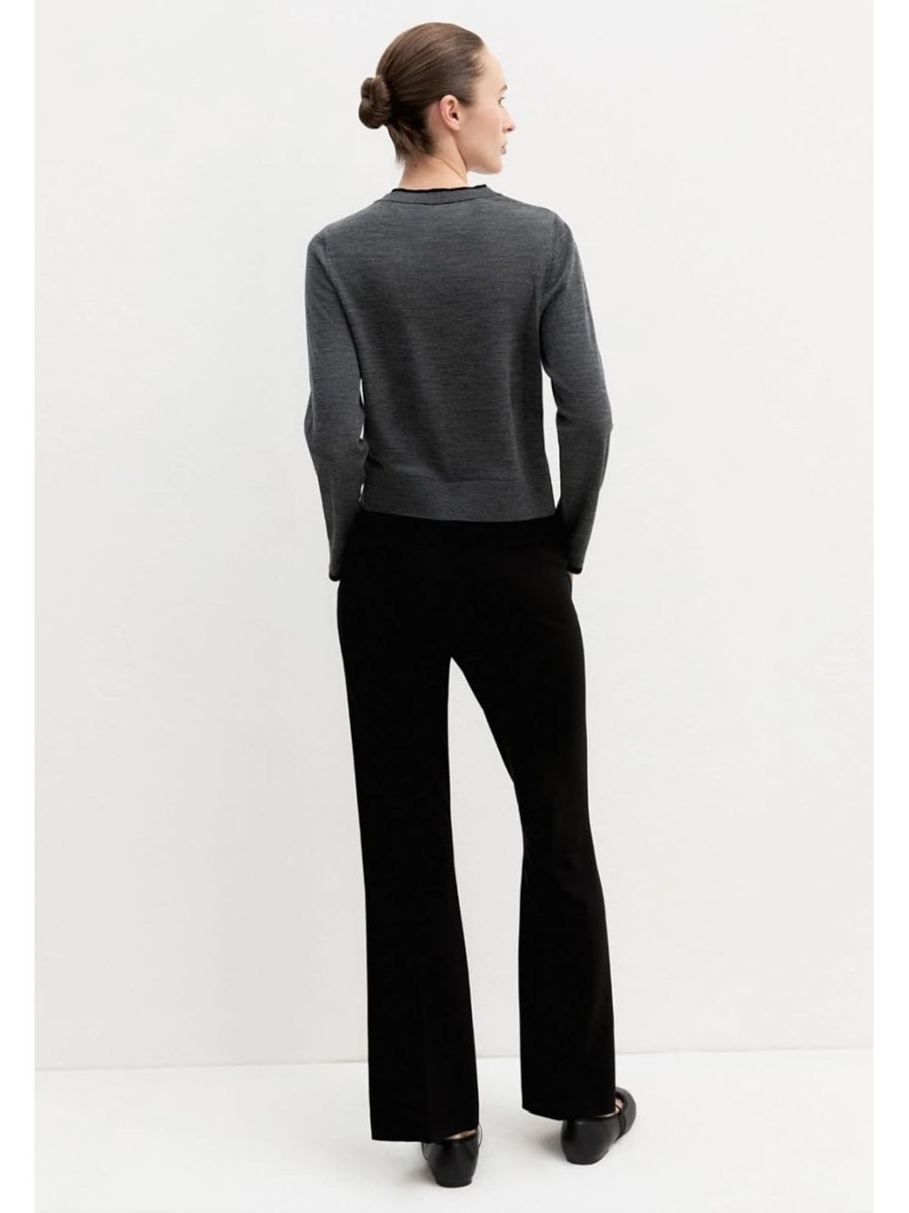 Pantalone Emme Marella FLARE Donna - Nero