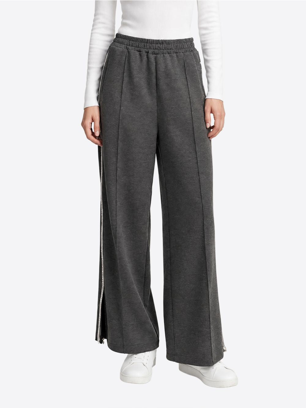 Pantalone Felpa Gaelle Donna - Grigio