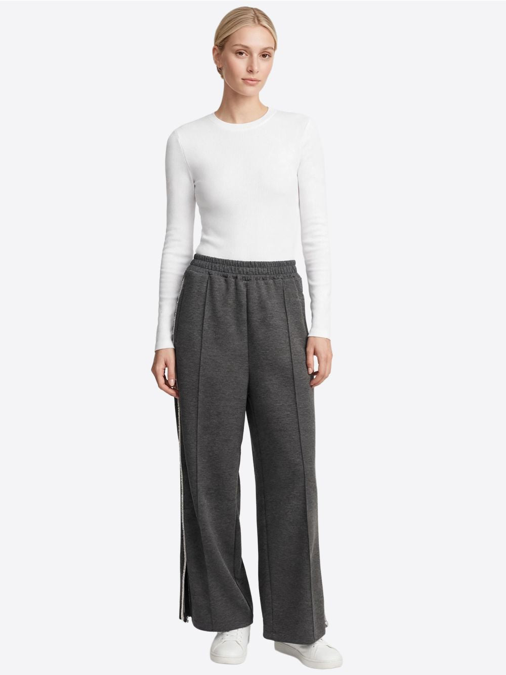 Pantalone Felpa Gaelle Donna - Grigio