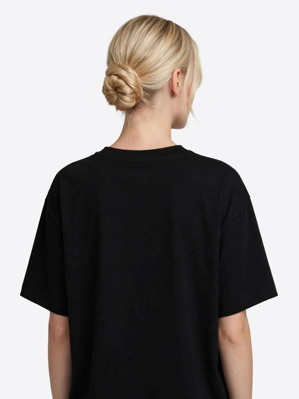 T-shirt Gaelle PARICCOLO MEZZA MANICA CON APPLICAZIONE STRASS Donna - Nero