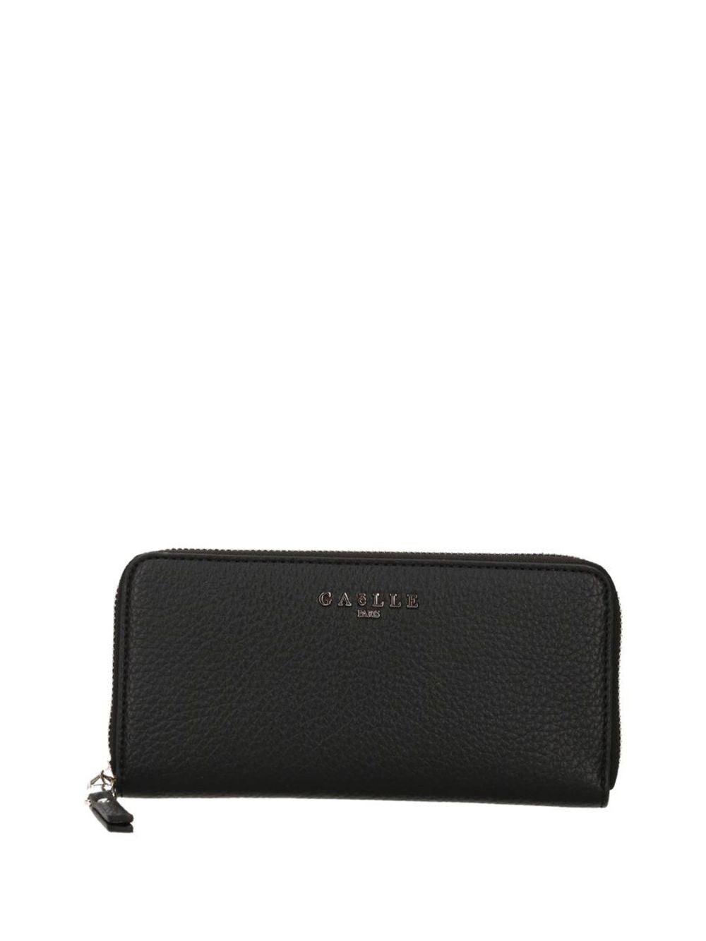 Portafoglio Gaelle REGULAR ZIP AROUND ESSENTIAL BOTTALATO Donna - Nero