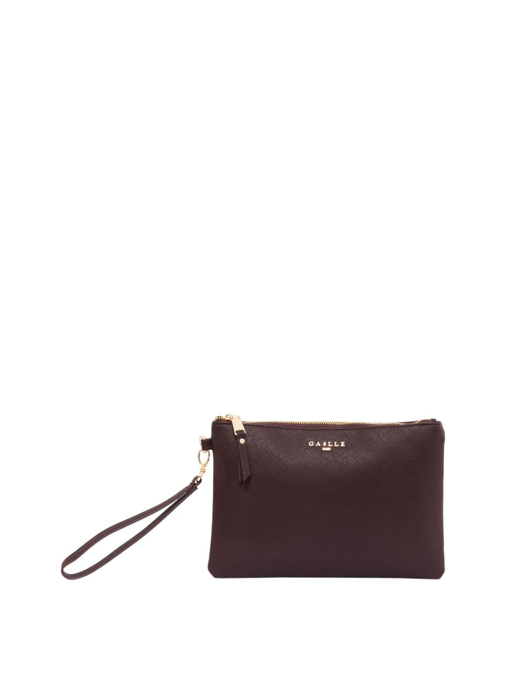 Borsa Pochette Gaelle REGULAR ESSENTIAL SAFFIANO Donna - Marrone
