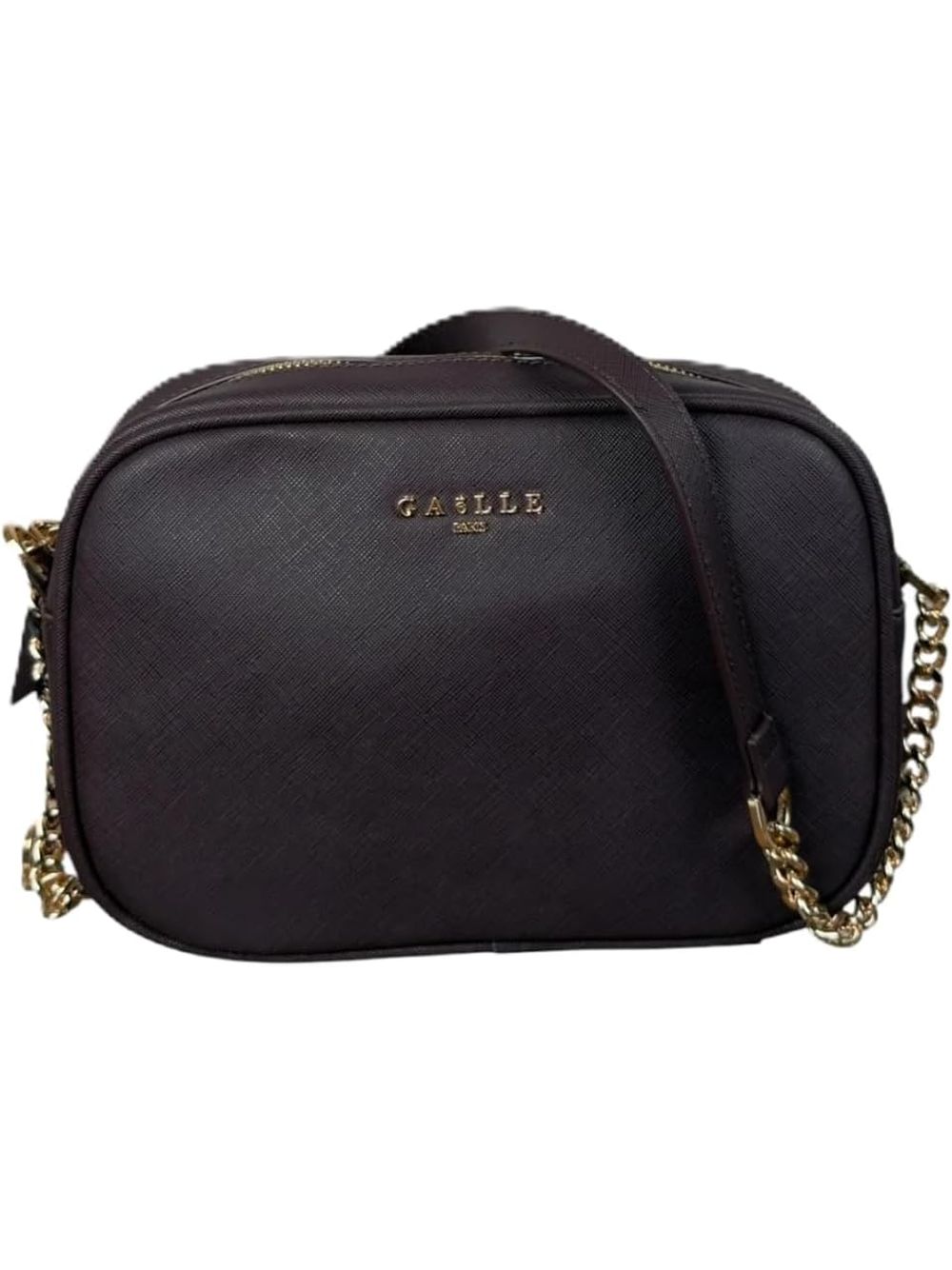 Borsa Gaelle REGULAR CAMERA BAG ESSENTIAL SAFFIANO Donna - Marrone