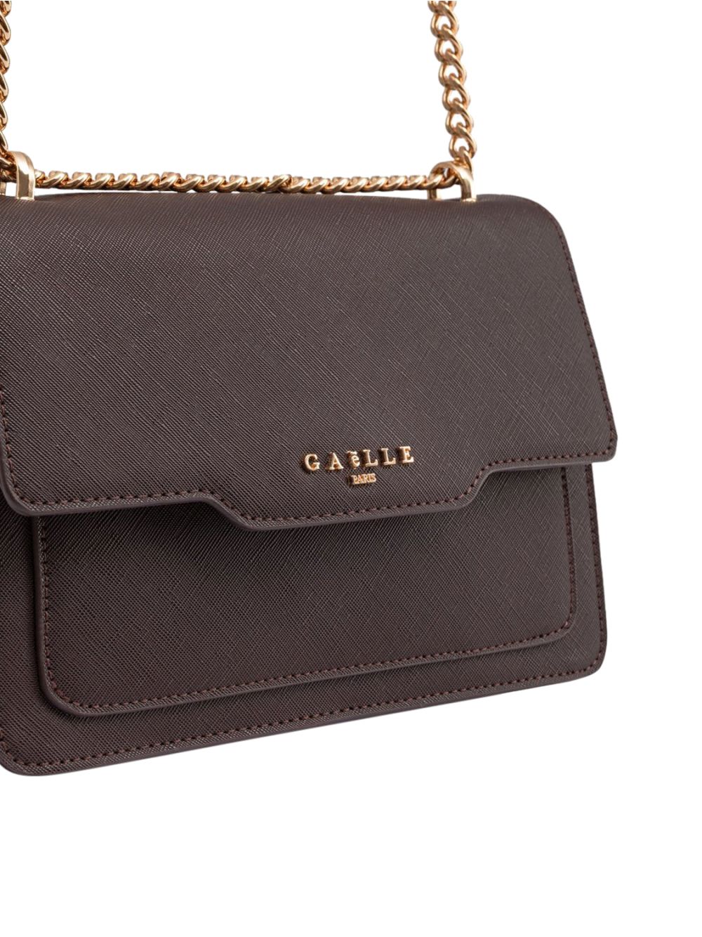 Borsa Gaelle REGULAR SHOULDER STRAP ESSENTIAL SAFFIANO Donna - Marrone