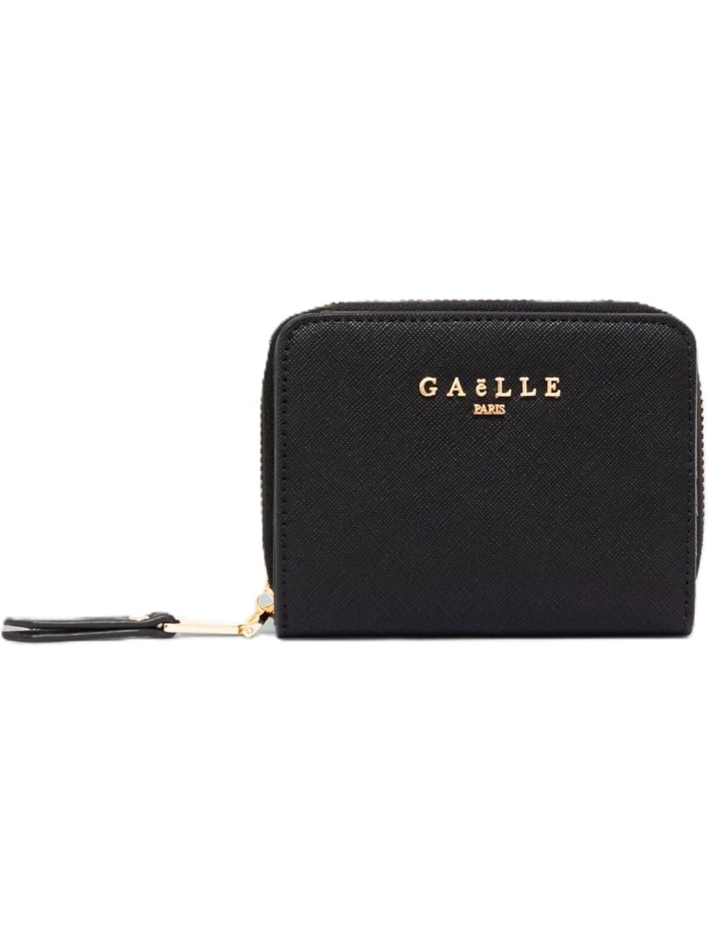 Portafoglio Gaelle MINI ZIPAROUND ESSENTIAL SAFFIANO Donna - Nero