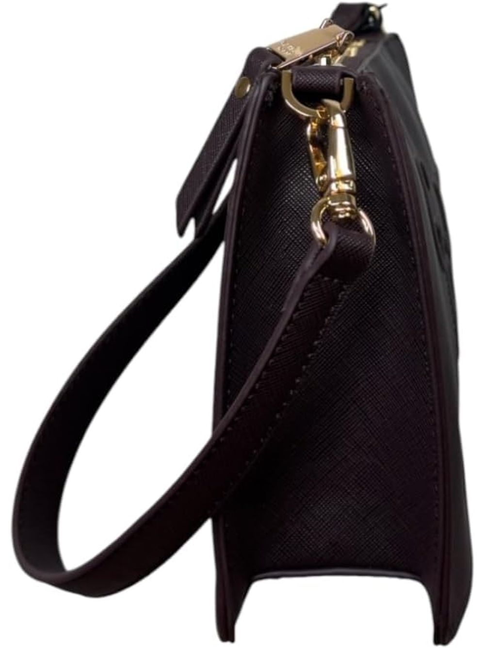 Borsa Pochette Gaelle MINI POCHETTE MAXILOGO SAFFIANO Donna - Marrone
