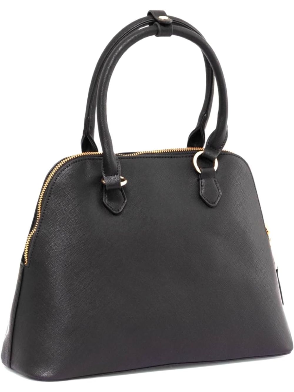 Portafoglio Gaelle REGULAR BOWLING MAXILOGO SAFFIANO Donna - Nero