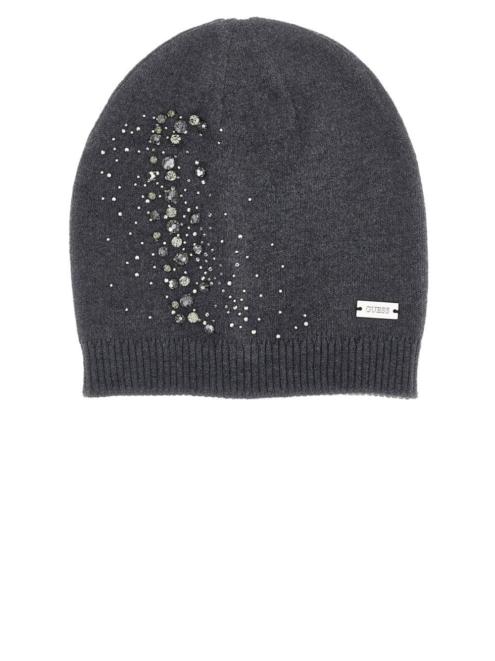 Cappello Guess KNITTED BEANIE Donna - Grigio