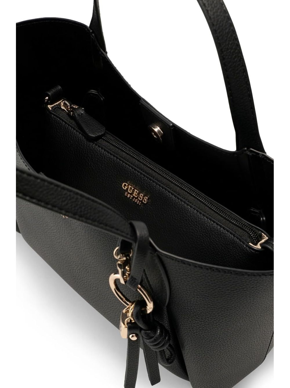 Borsa Guess MELODY 2 IN 1 SATCHEL Donna - Nero