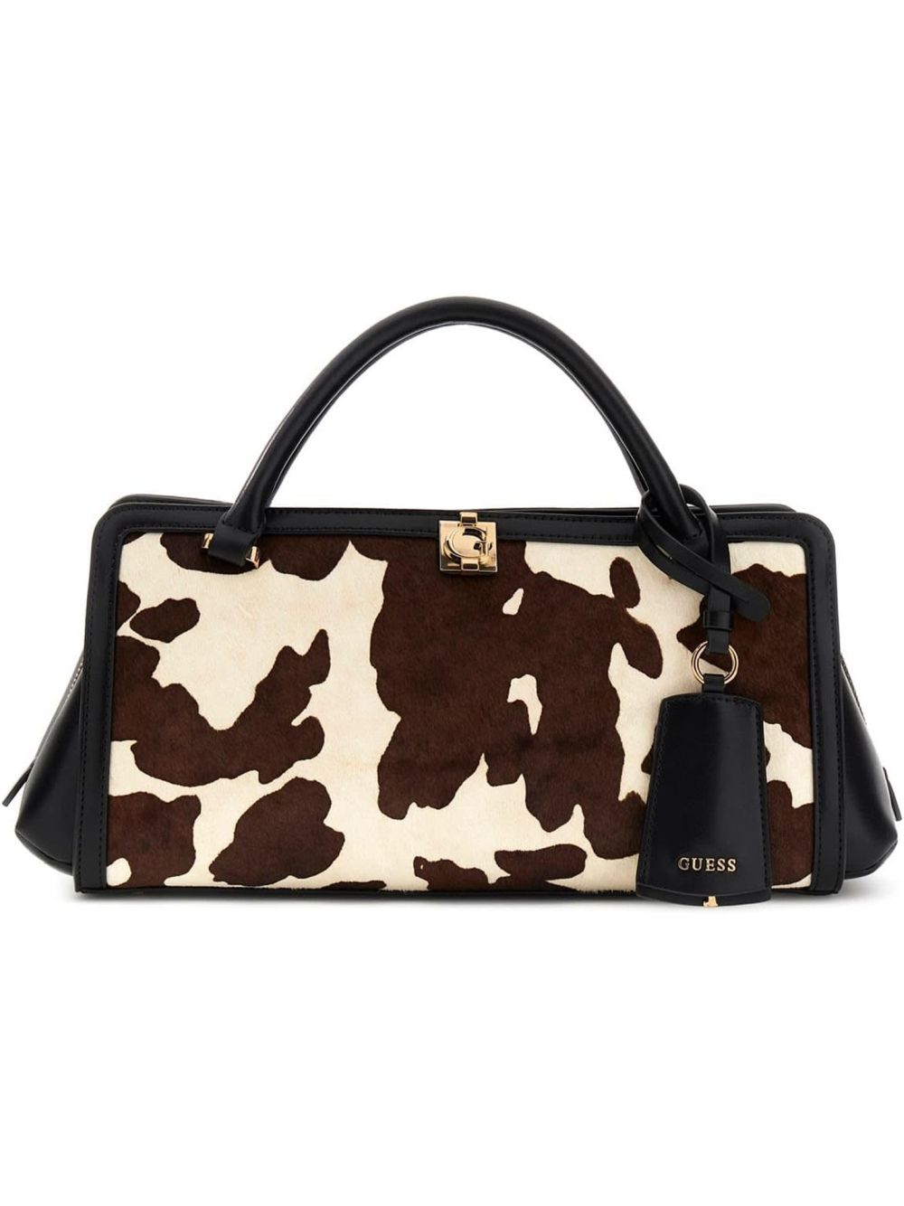 Borsa Guess AUDREY SML GIRLFRIEND SATCHEL Donna - Marrone