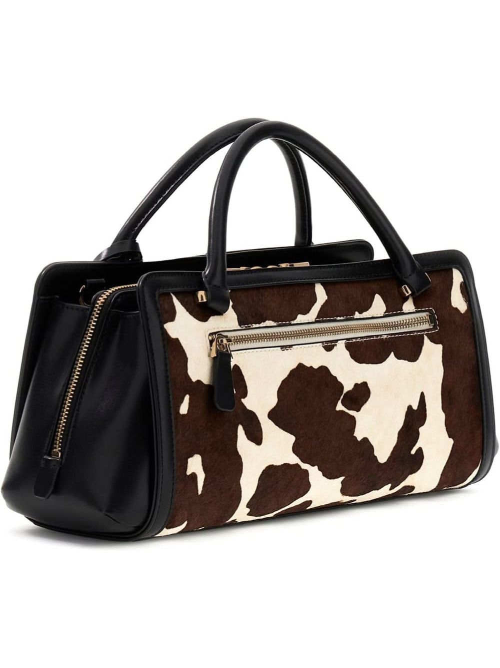 Borsa Guess AUDREY SML GIRLFRIEND SATCHEL Donna - Marrone