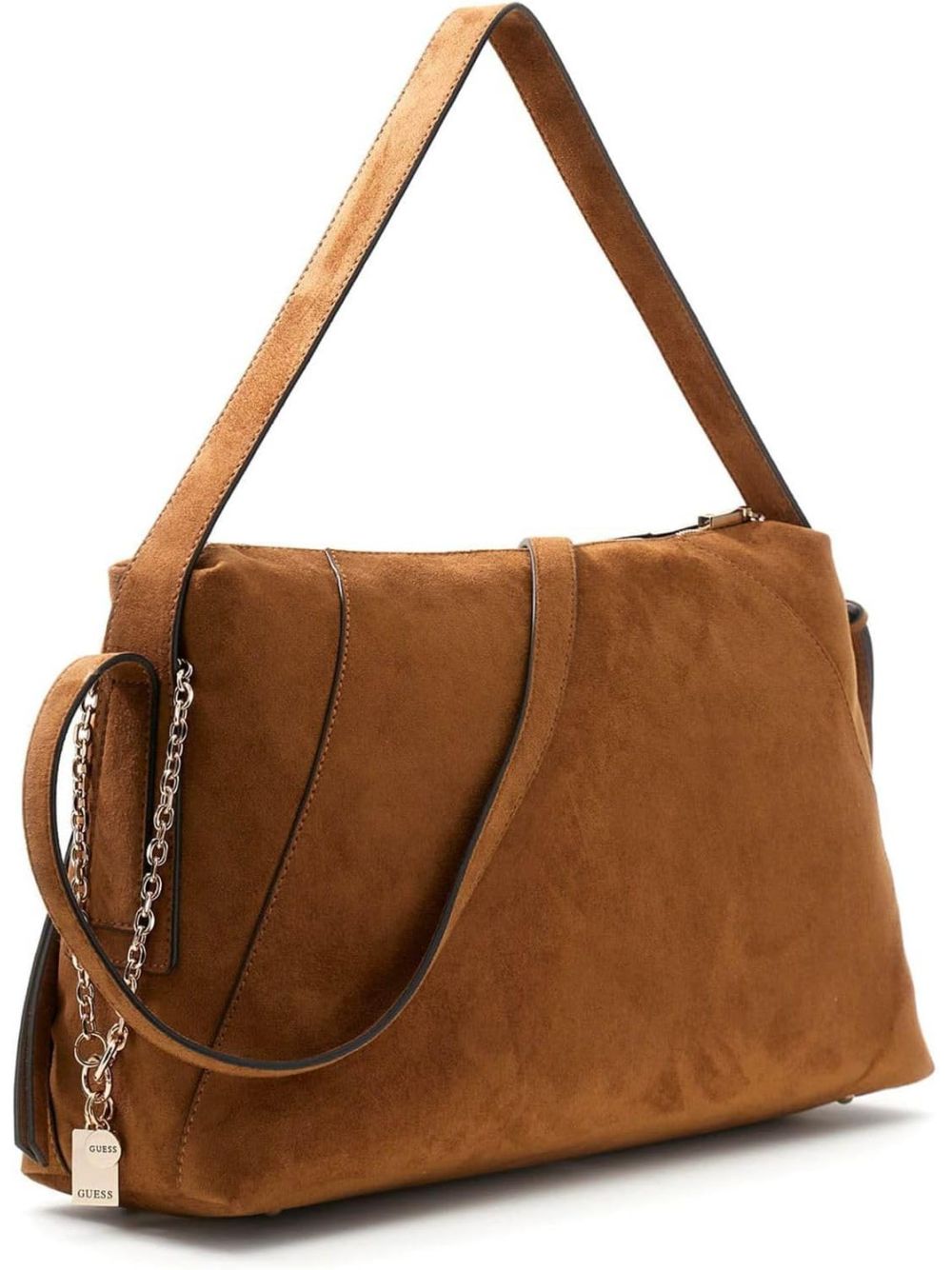 Borsa Guess DEVON LARGE Donna - Marrone