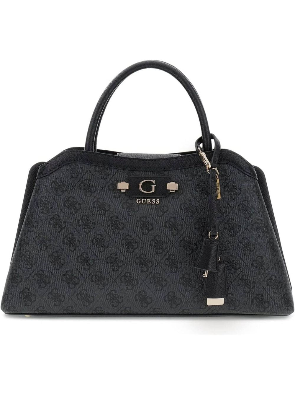 Borsa Guess LINDSEY GIRLFRIEND SATCHEL Donna - Nero