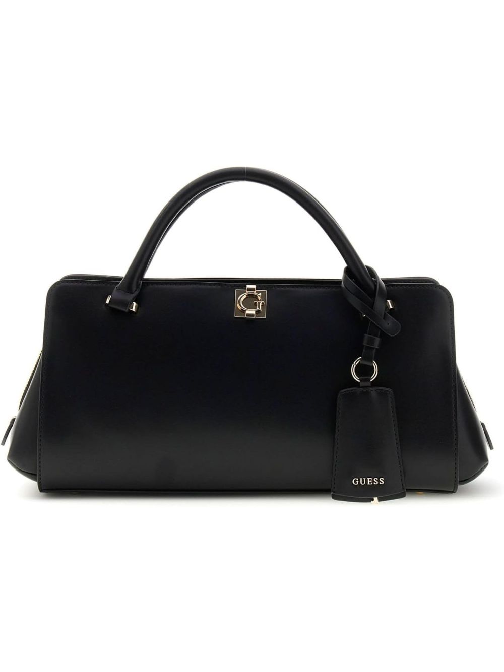 Borsa Guess AUDREY SML GIRLFRIEND SATCHEL Donna - Nero
