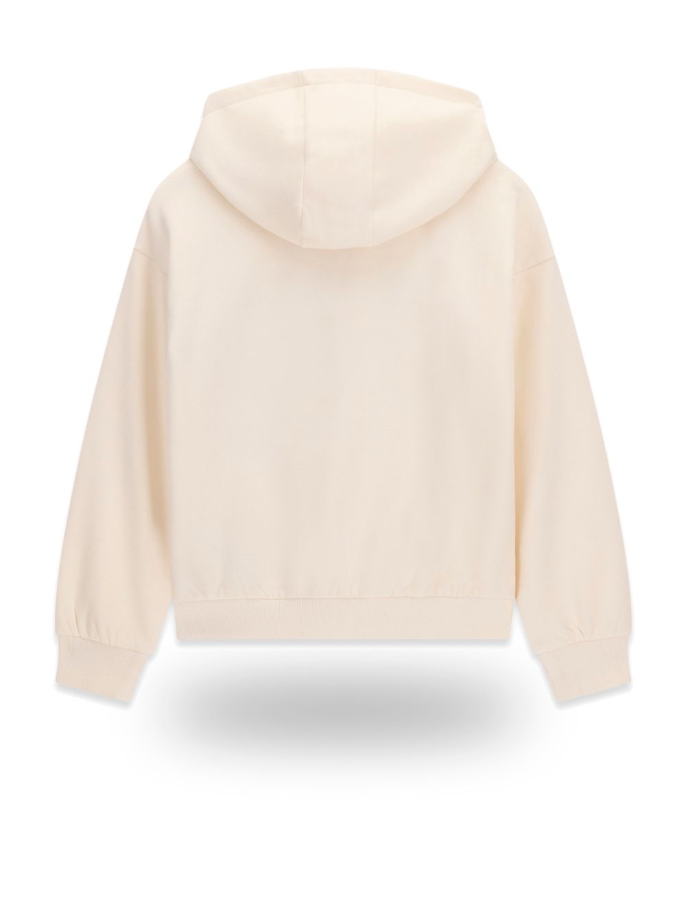 Felpa Guess RELAXED REGULAR HOODED LS ACT Bambina - Avorio