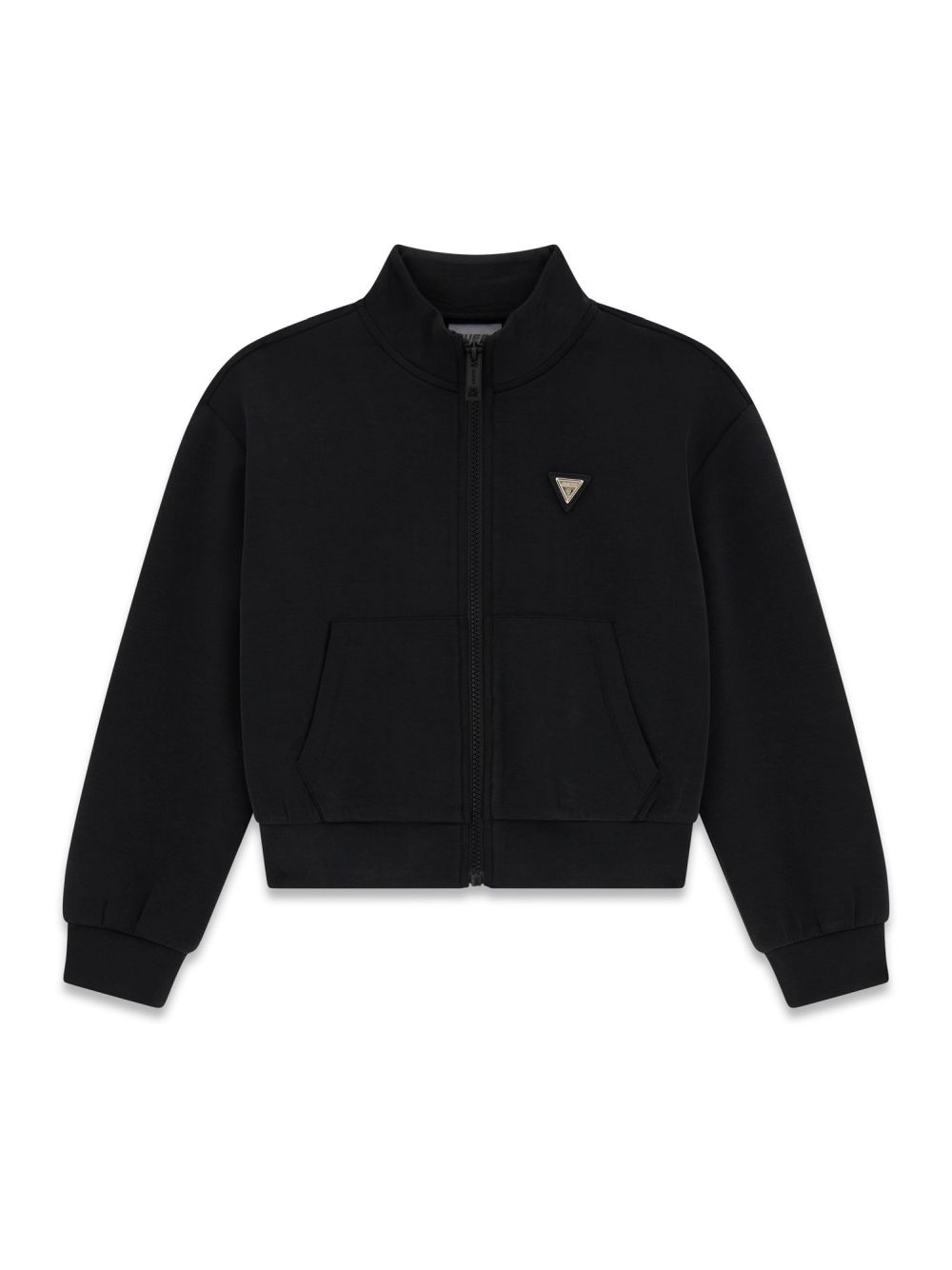Felpa Guess LS ACTIVE W/ZIP MINI ME Bambina - Nero