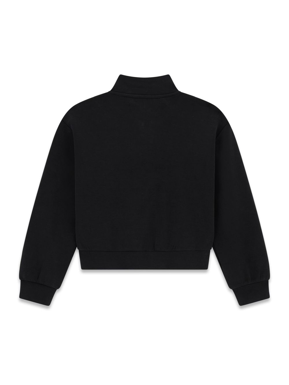Felpa Guess LS ACTIVE W/ZIP MINI ME Bambina - Nero