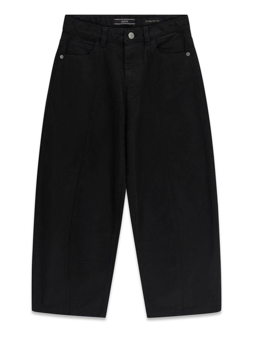 Pantalone Guess CANVAS OVERSIZE BALLOON Bambino - Nero