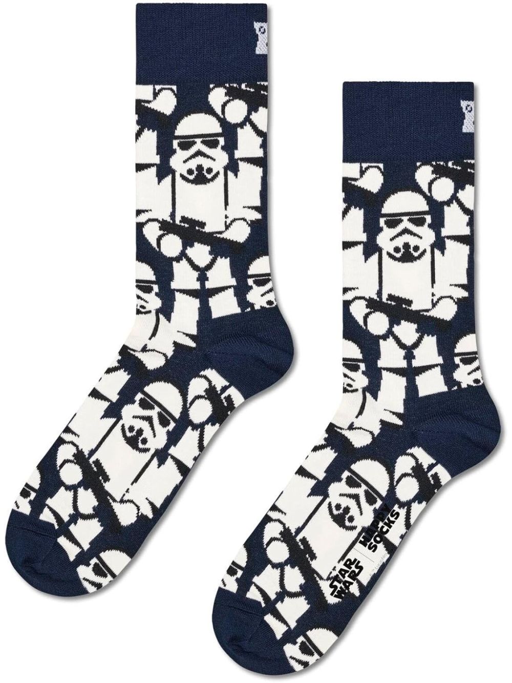 Calze Happy Socks STAR WARS STORMTROOPERS SOCKS Unisex - Navy