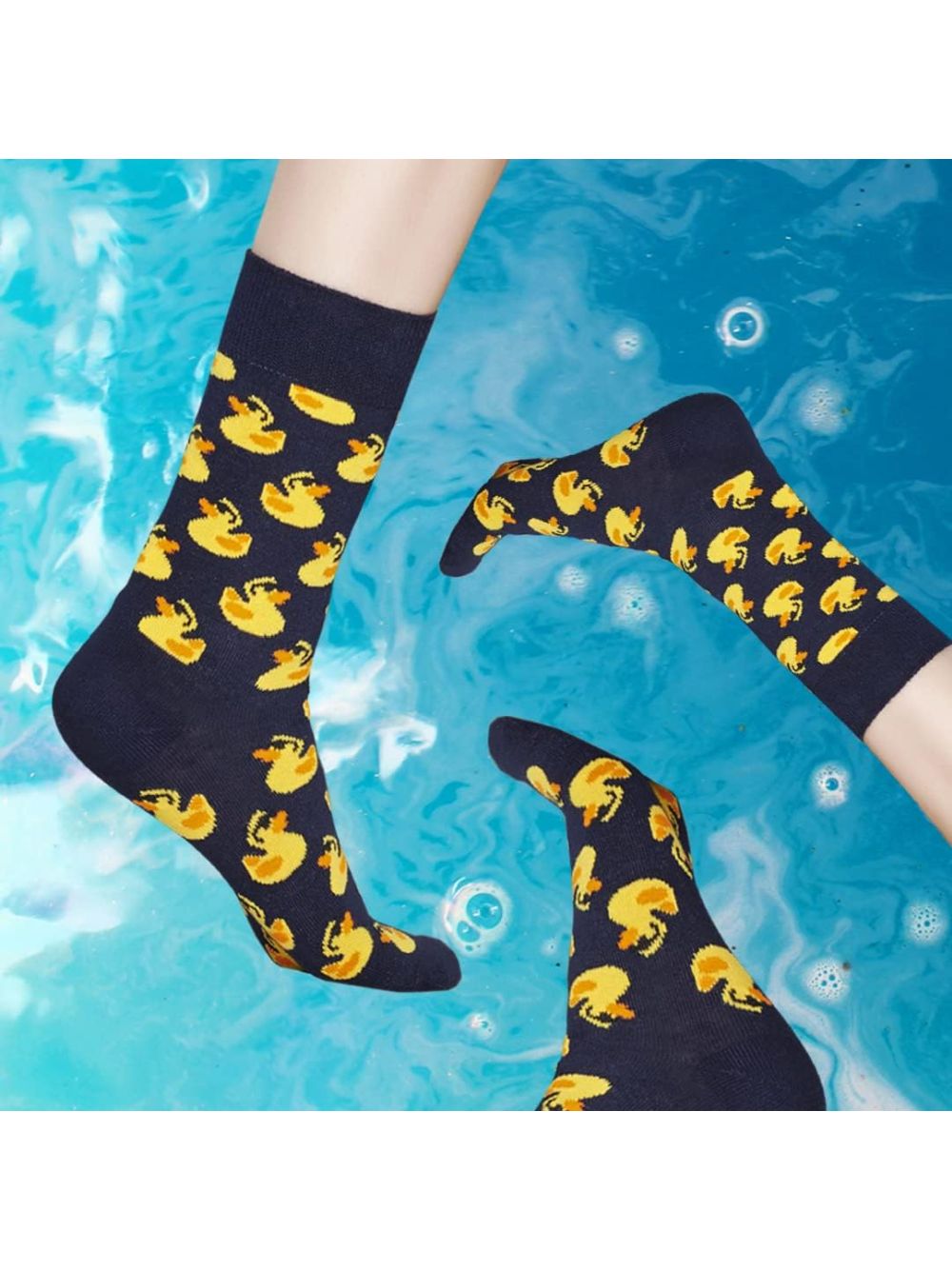 Calze Happy Socks RUBBER DUCK SOCK Unisex - Multicolore