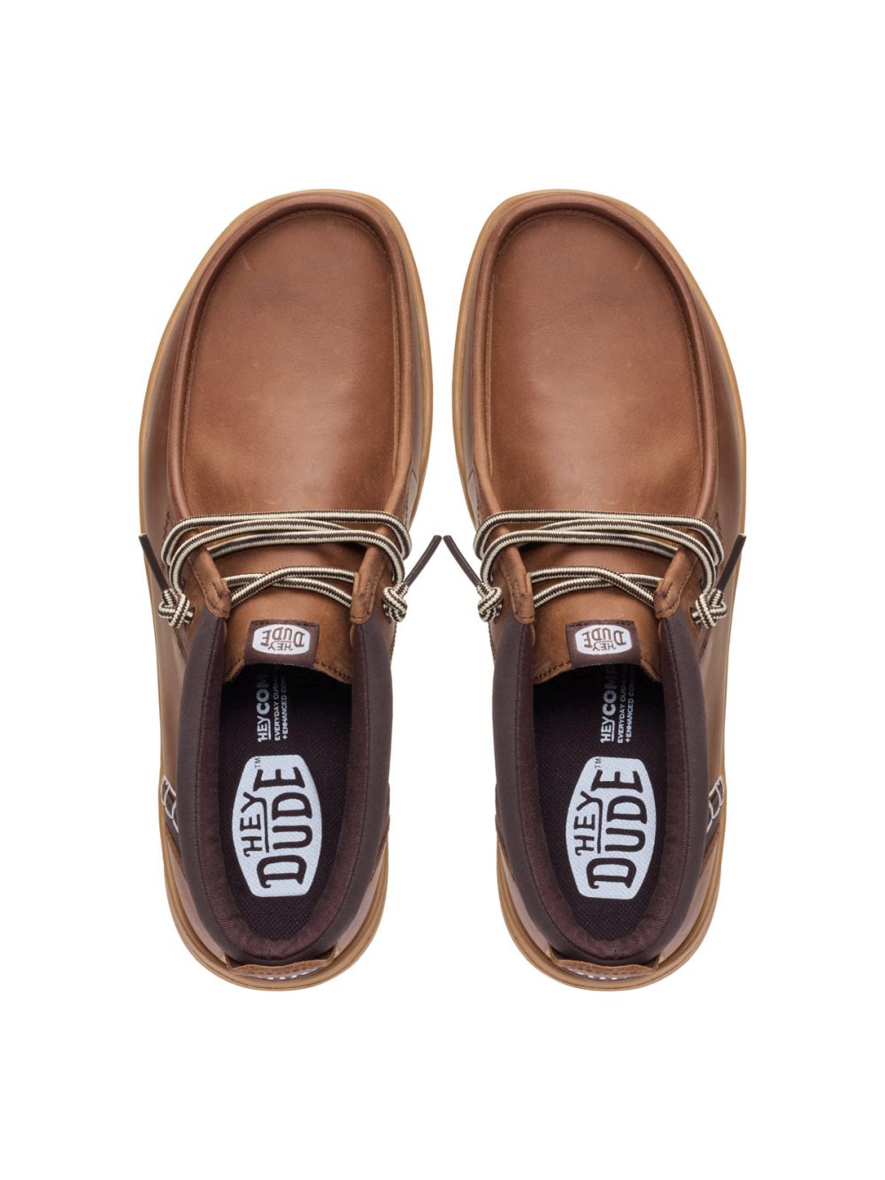 Stivaletti Hey Dude WALLY MID GRIPR LEATHER Uomo - Marrone