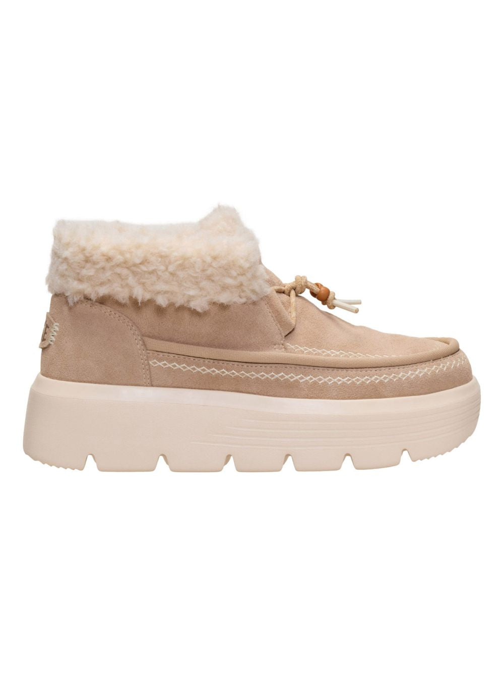Sabot Hey Dude AUSTIN EDGE LOUNGE SUEDE Donna - Bianco