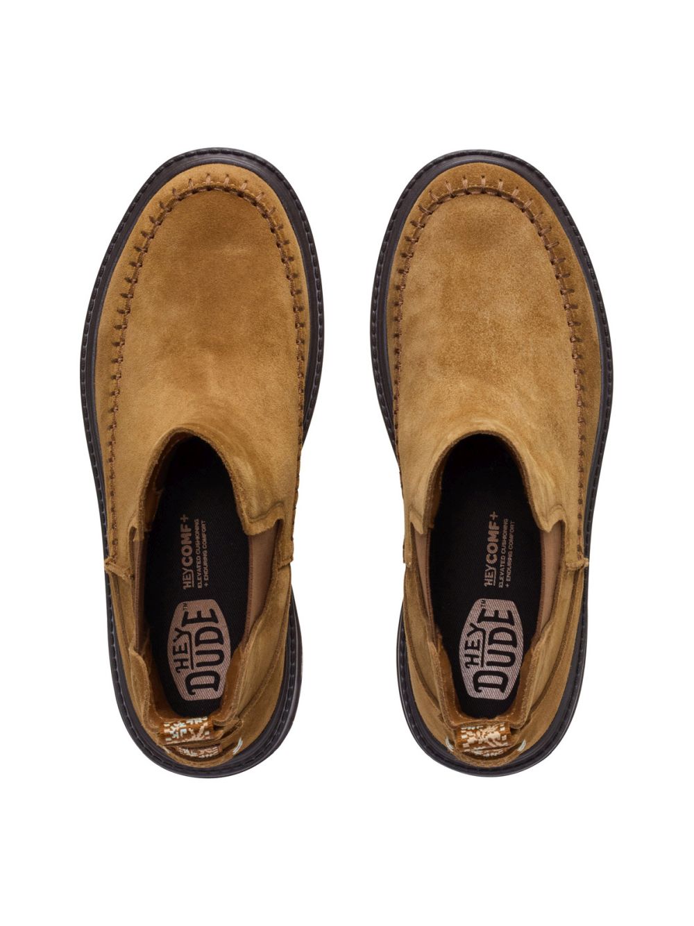 Stivaletti Hey Dude SIENNA CHELSEA BOOT SUEDE Donna - Marrone