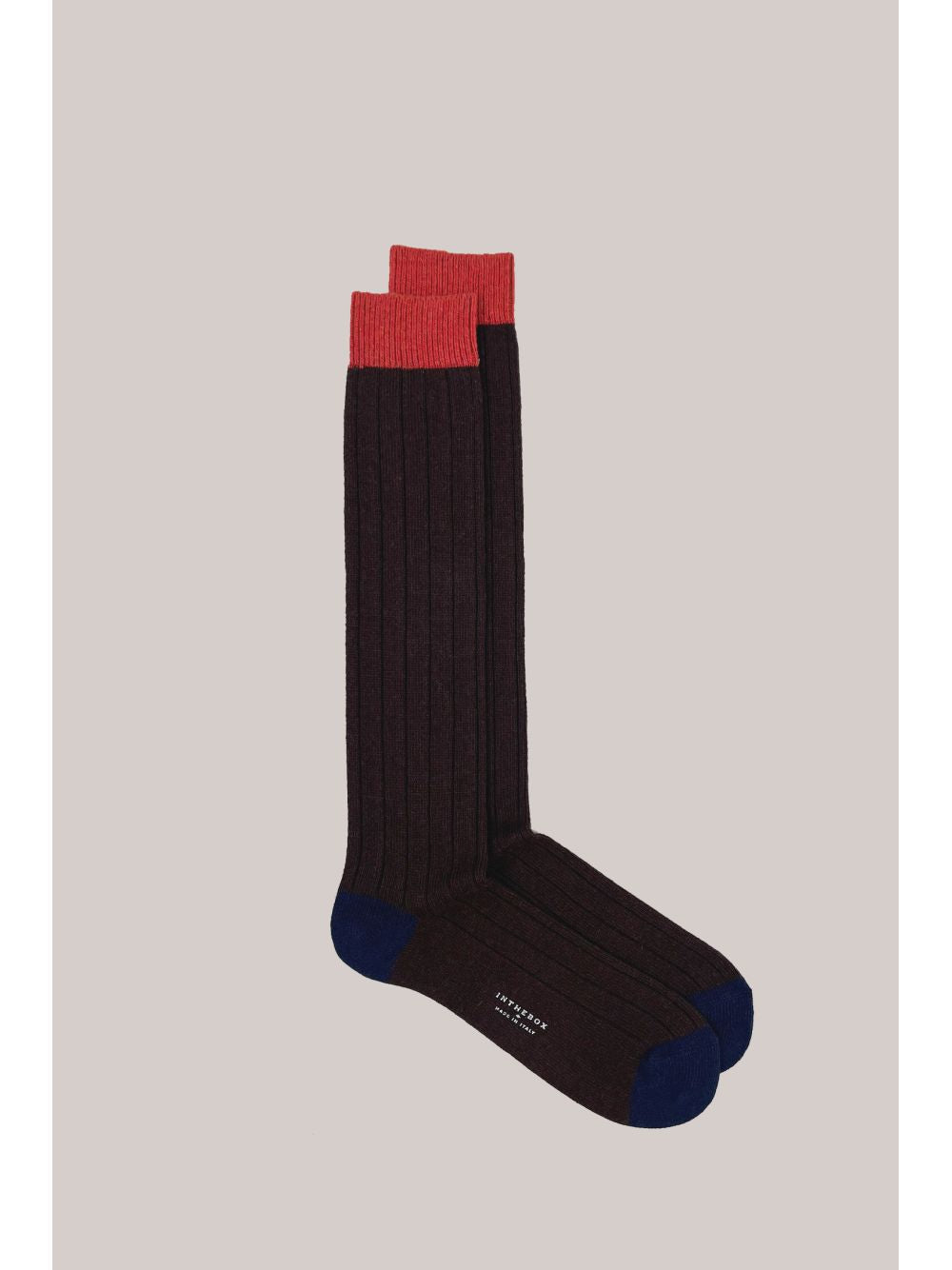 Calze In The Box CACHEMIRE BASIC Uomo - Marrone