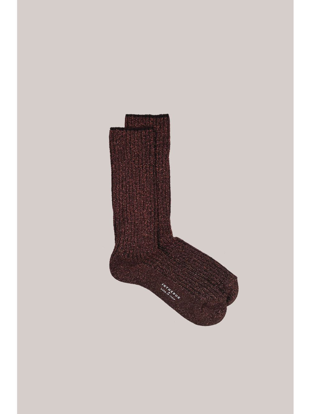 Calze In The Box WOMAN BASIC STARDUST Donna - Marrone