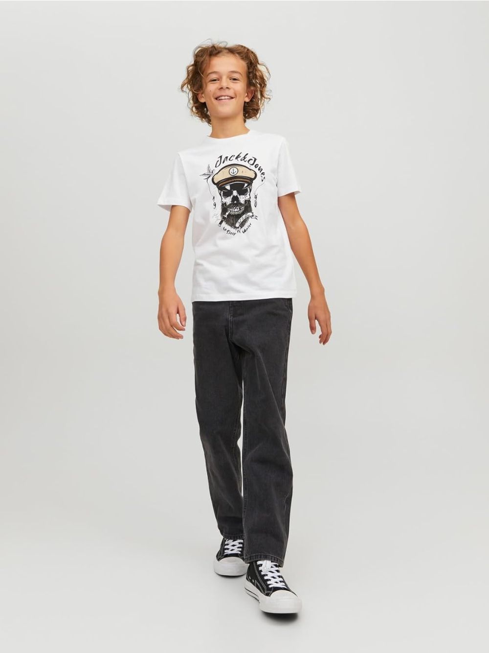 Jeans Jack Jones CHRIS JJORIGINAL AKM 823 Bambino - Nero