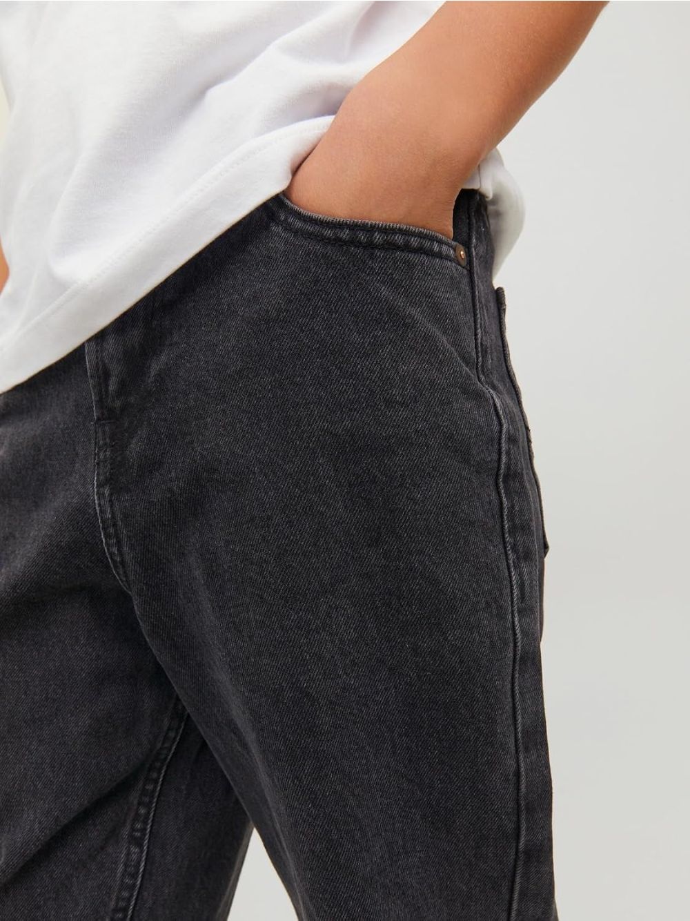 Jeans Jack Jones CHRIS JJORIGINAL AKM 823 Bambino - Nero