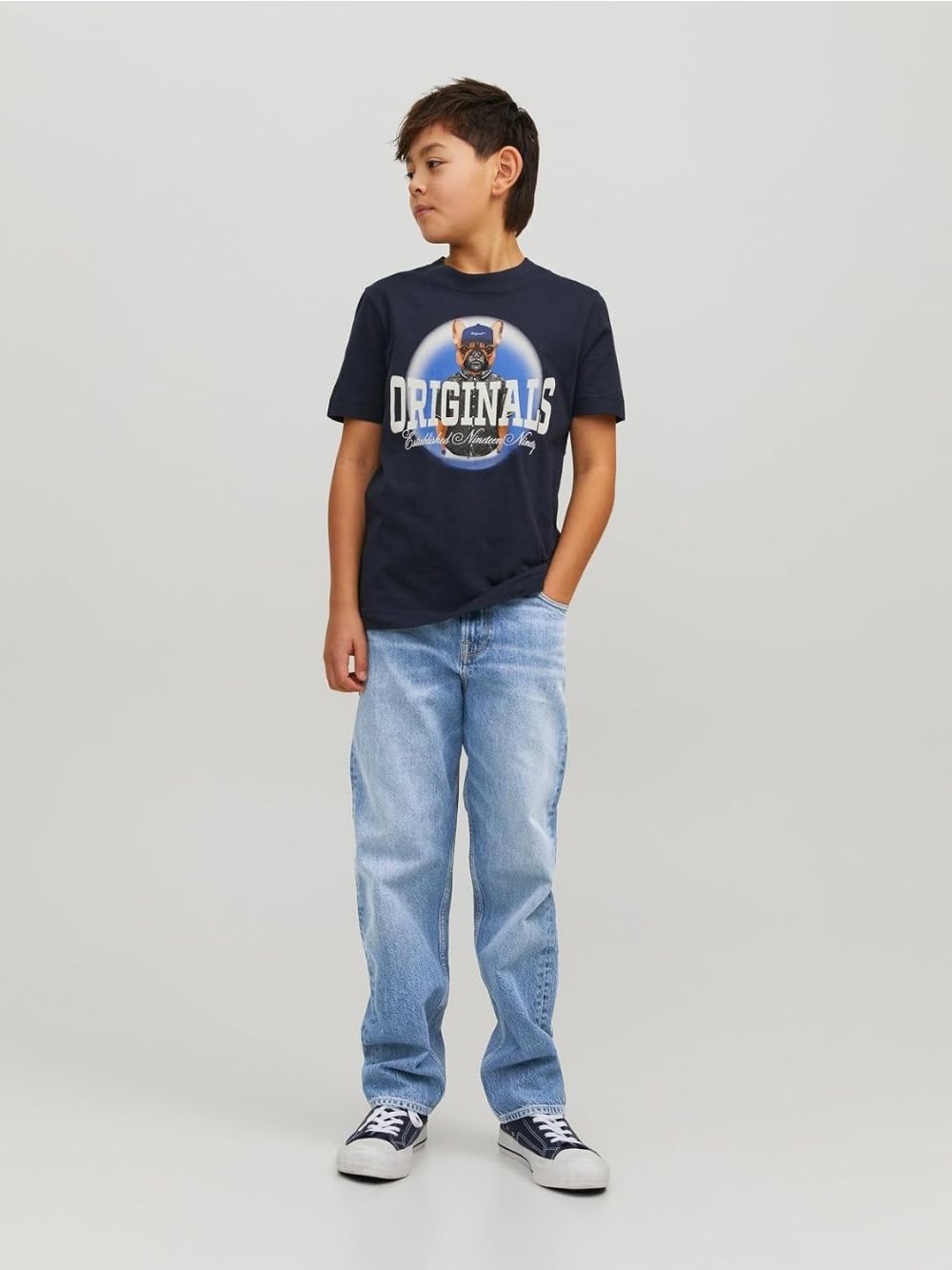 Jeans Jack Jones CHRIS JJORIGINAL AKM 920 Bambino - Blu