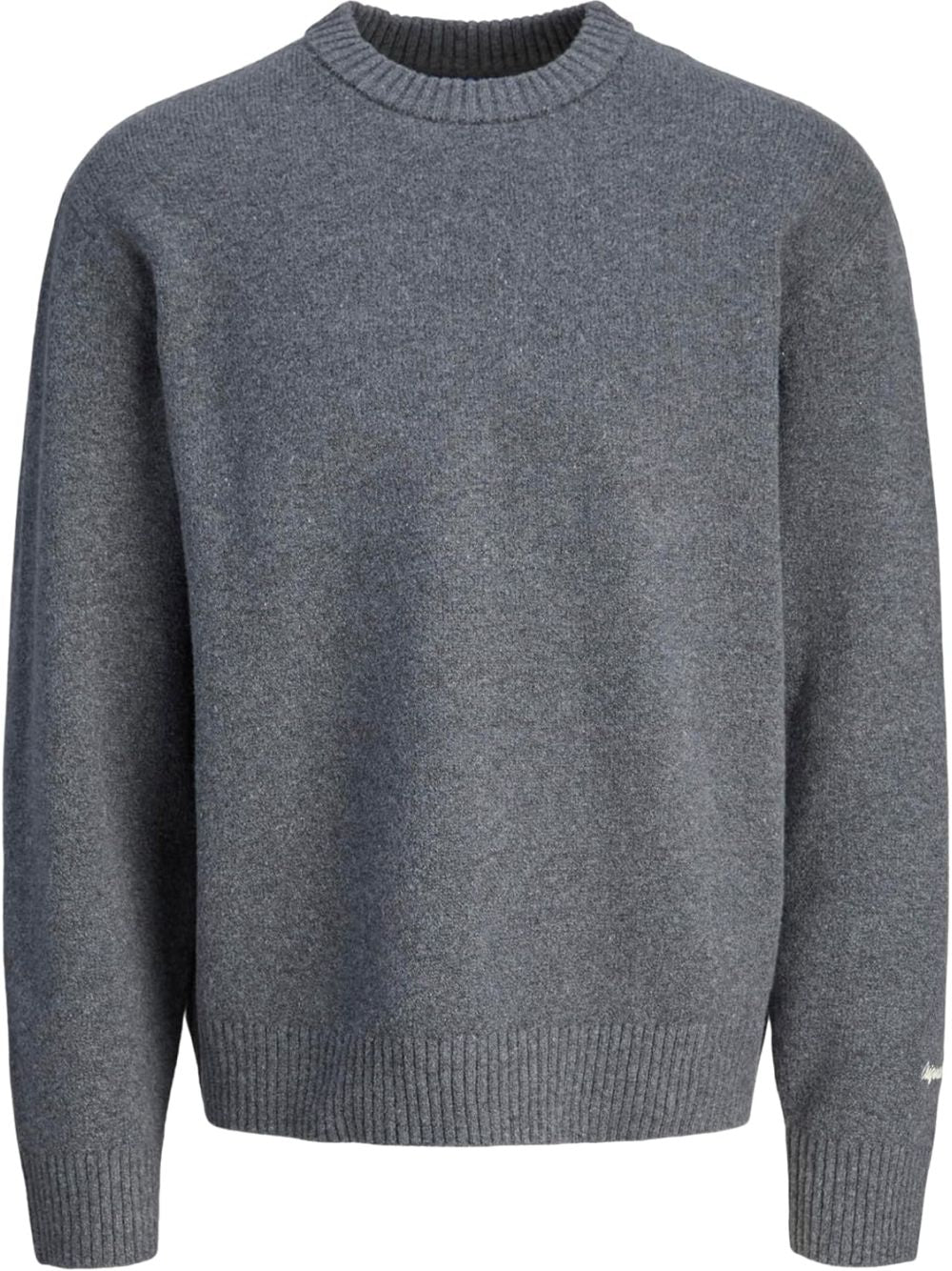 Pullover Jack Jones NORREBRO KNIT CREW NECK Bambino - Grigio