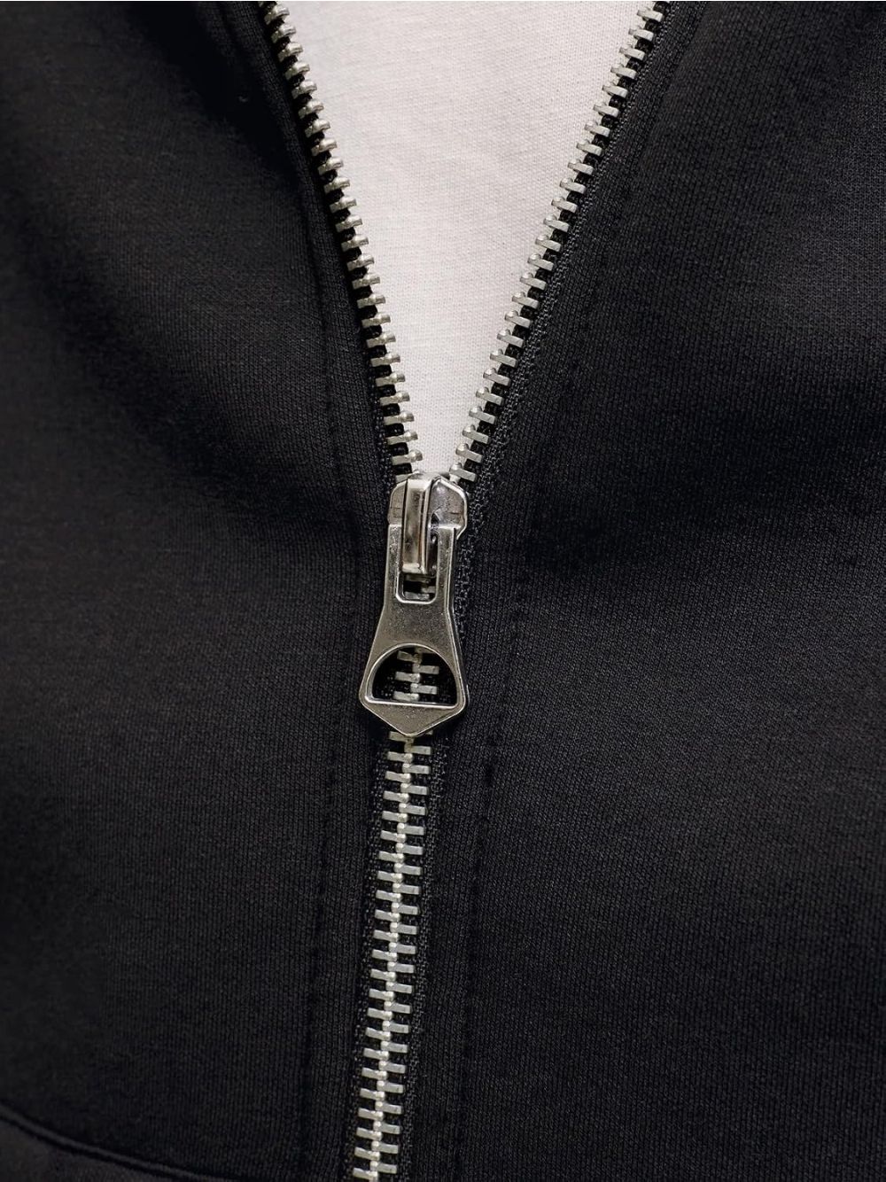 Felpa Jack Jones LEGACY SWEAT SCUBA ZIP HOOD Bambino - Nero