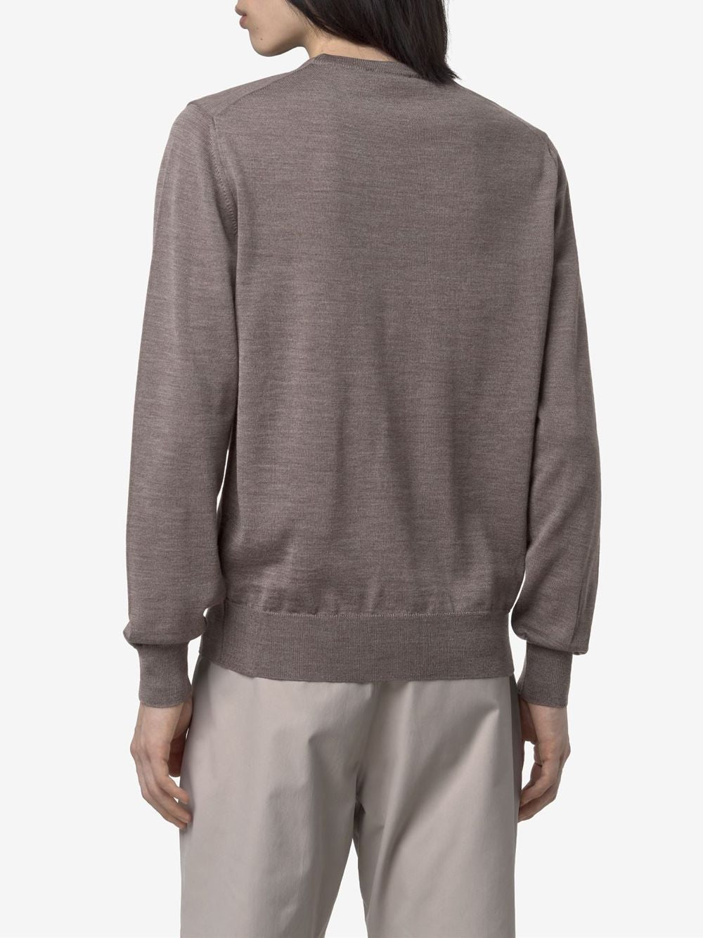 Pullover K-Way SEBASTIEN MERINO Uomo - Beige