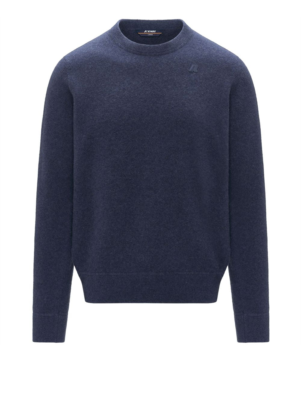 Pullover K-Way SEBASTIEN FLEECE STITCH Uomo - Blu