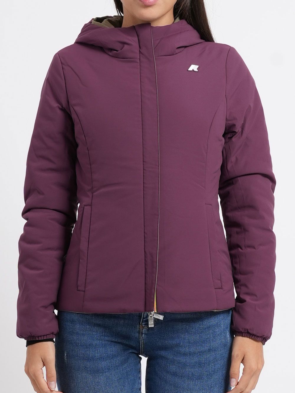 Giubbotto K-Way LILY ST WARM DOUBLE Donna - Verde