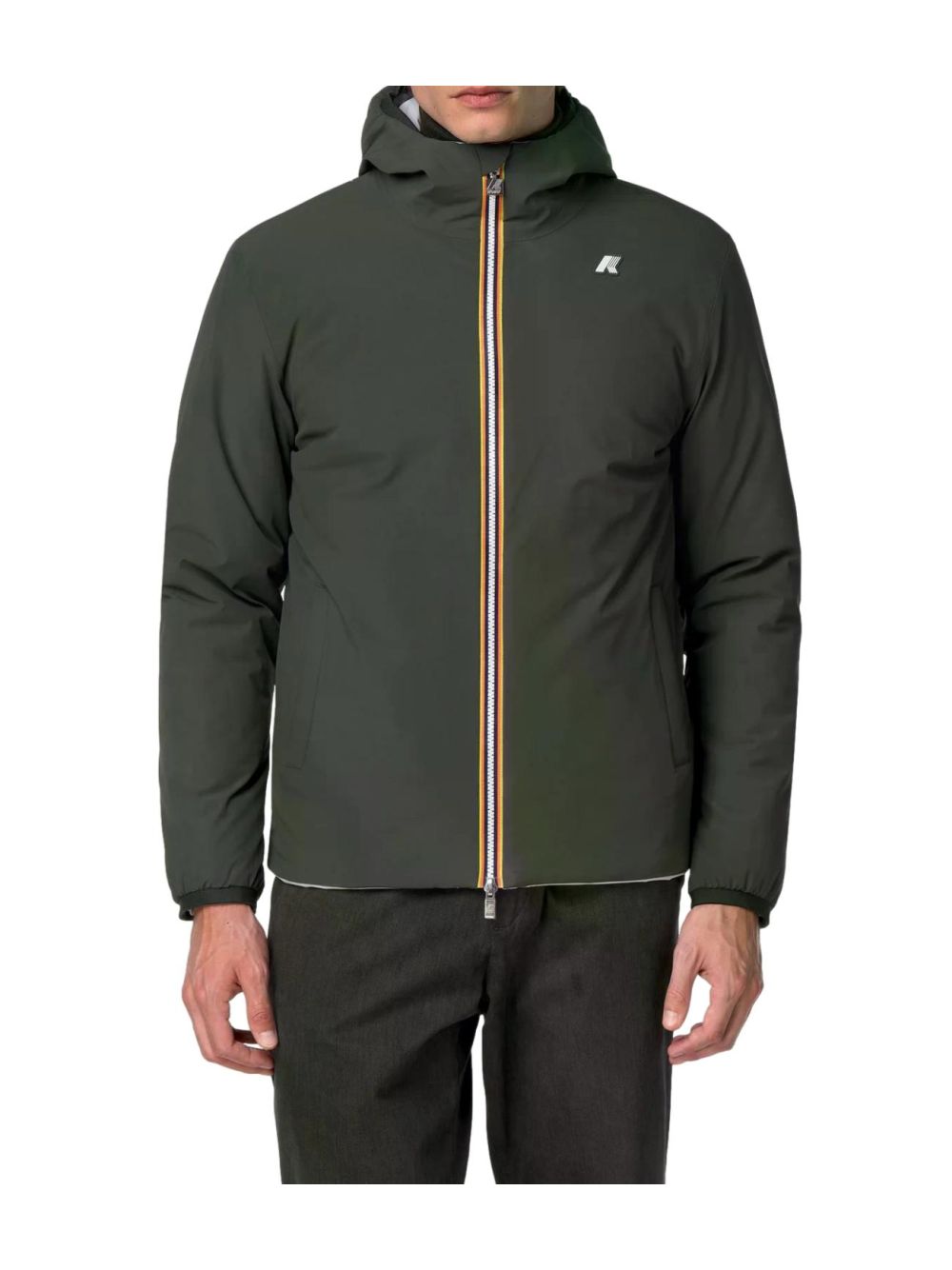 Giubbotto K-Way JACK ST WARM DOUBLE Uomo - Verde