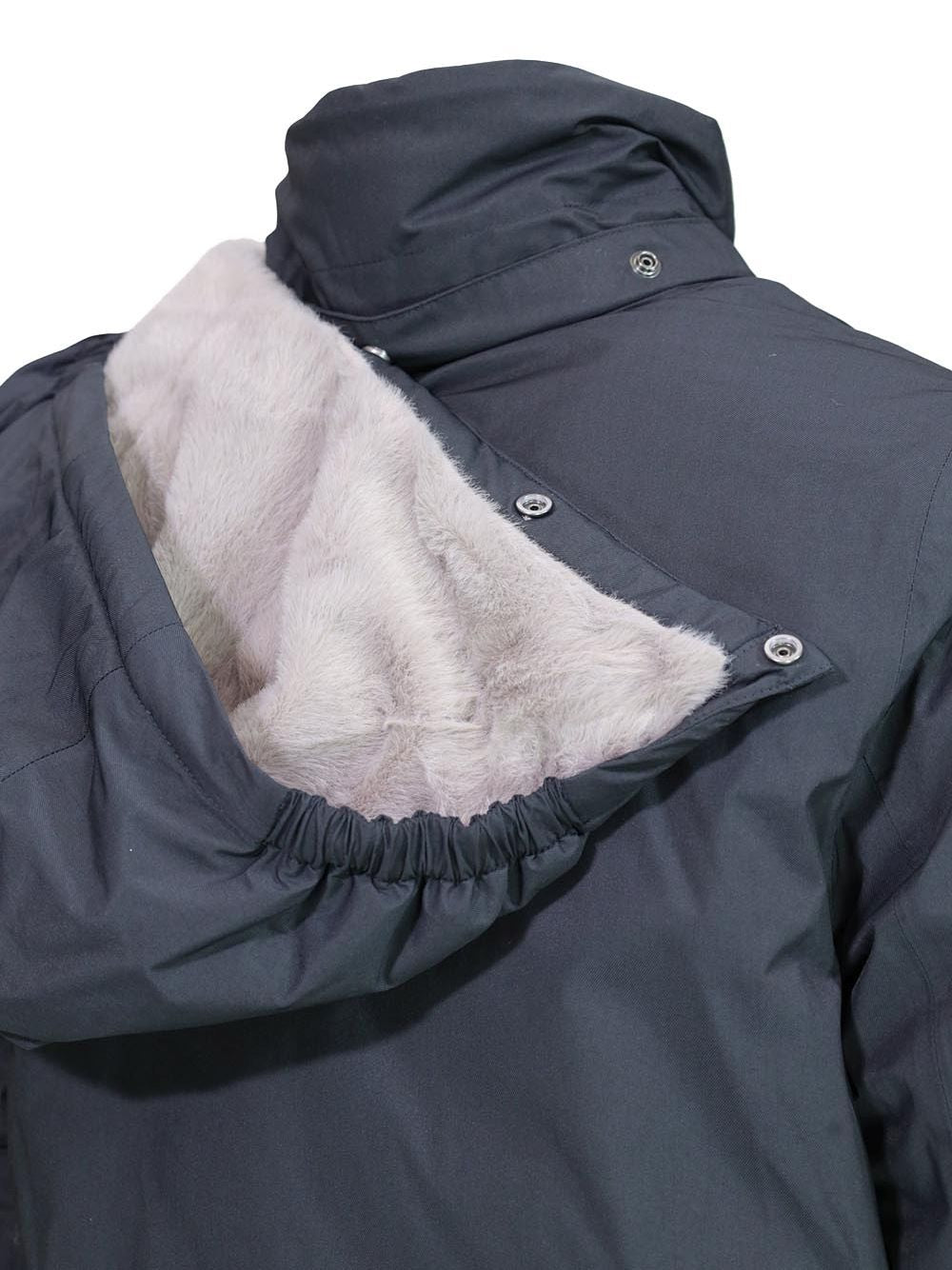 Giubbotto K-Way MARLETTE TWILL SOFT BEAVER Donna - Nero