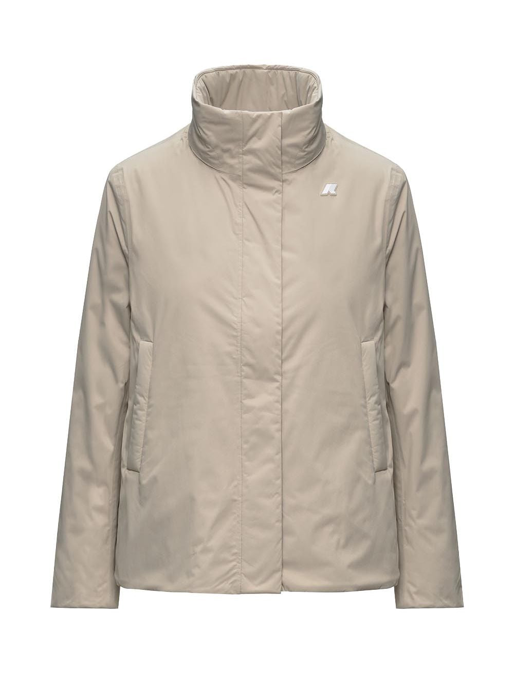 Giubbotto K-Way MARLETTE TWILL SOFT BEAVER Donna - Beige