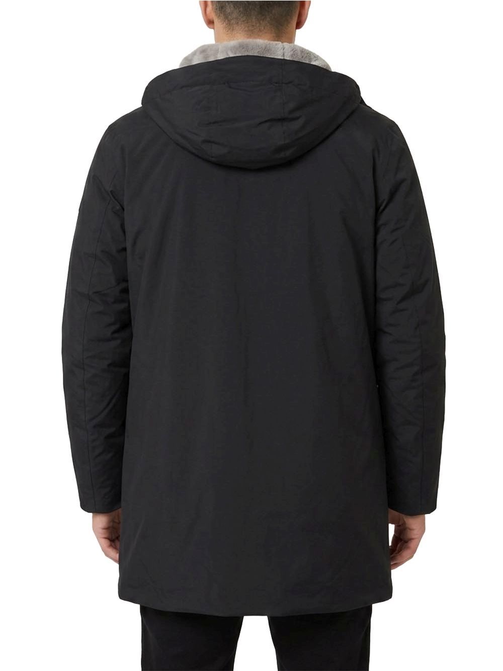 Giubbotto K-Way SOPHIE TWILL SOFT BEAVER Donna - Nero