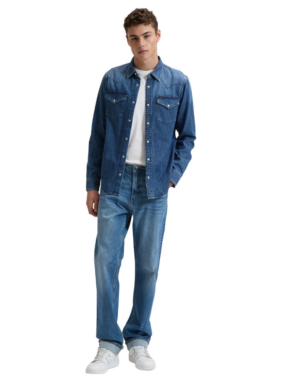 Camicia Lee REGULAR WESTERN Uomo - Denim